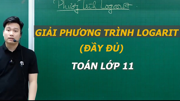 Giải bài tập phương trình mũ và logarit năm 2024