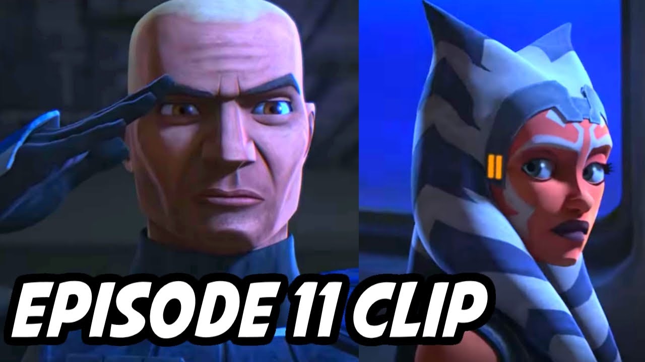 Ahsoka and Rex Talk Moments before Order 66 Clone Wars Season 7