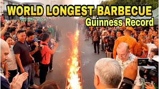 WORLD LONGEST BANGUS BARBECUE OF THE WORLD! 2023. Dagupan City Tour Part 3.