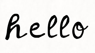hello (FlipaClip journey pilot )