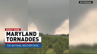 Multiple #tornadoes strike the #DC suburbs and northern #Maryland. Plus, brutal #heatwave in the ...