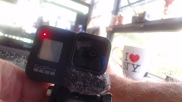 gopro hero 8 led  after charging