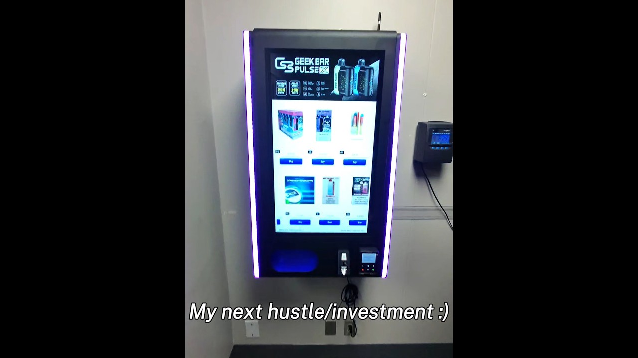 Похоже, мне придётся купить автомат по продаже электронных сигарет?