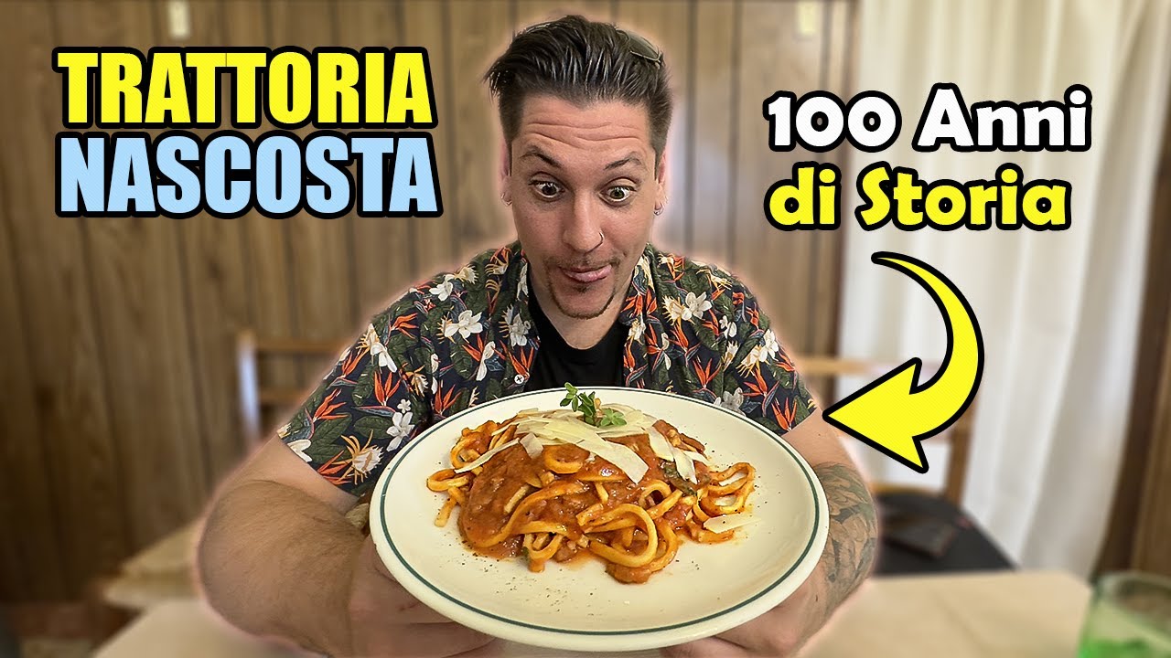 TRATTORIA NASCOSTA vicino NARNI con 100 ANNI DI STORIA!!!