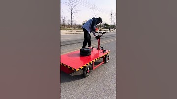 The Ultimate Electric Loading Cart – Your Power-Packed Warehouse Game Changer #shortvideo