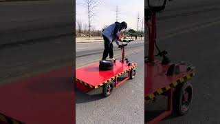 The Ultimate Electric Loading Cart – Your Power-Packed Warehouse Game Changer #shortvideo