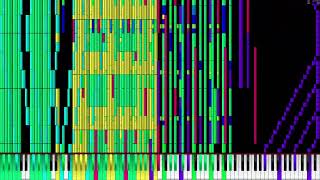 [Black MIDI] Bad Apple!! 3.5 Million | 3.522.948 Notes | Legit Run (i9-12950HX P-Core)