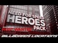 Need For Speed Most Wanted 2012 NFS Heroes Billboards 