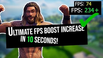 BOOST FPS IN LESS THAN 10 SECONDS! (CONSOLE, PC AND MOBILE!)