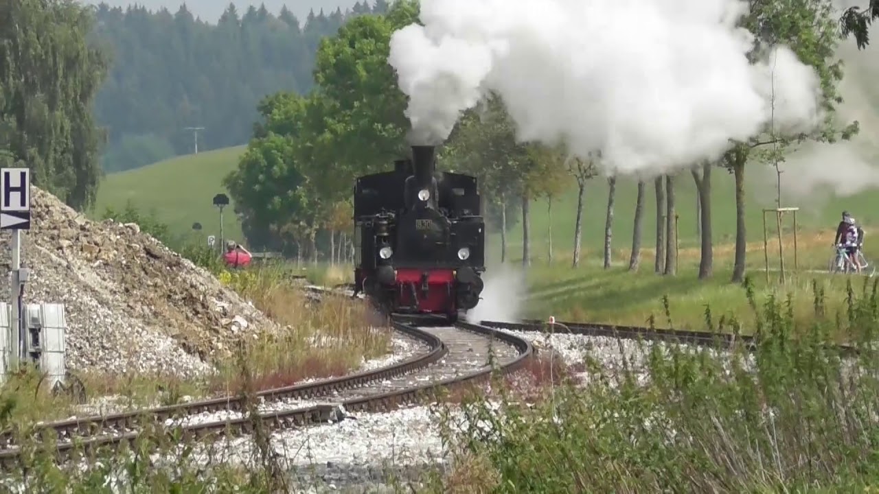 SAB Dampfzug Münsingen - Engstingen mit T3