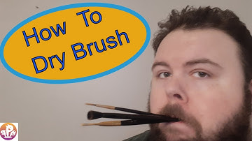 How To Dry Brush - A Simple Miniature Painting Tip