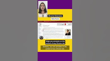 Chrome Extensions: Web Paint #shorts #TipTuesday || Vibha Puri