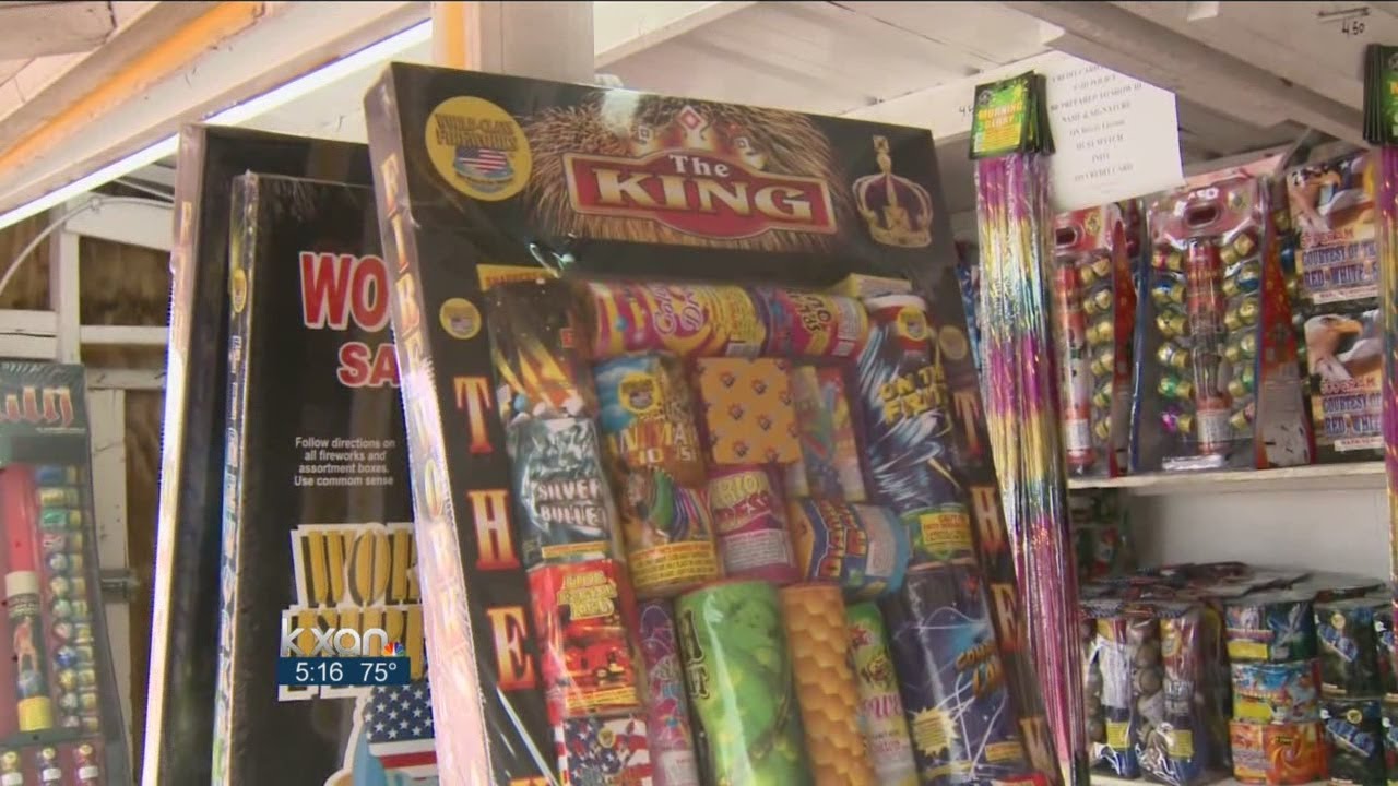 Firework sales start Friday across Texas YouTube