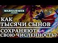 Как ТЫСЯЧА СЫНОВ набирают пополнение и сохраняют свою численность ? ( WARHAMMER 40000 )