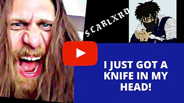 😬🗡PSYCHO ON THE LOOSE! Scarlxrd - BRAINDEAD  (Reaction)🗡😬