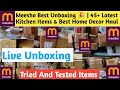 Meesho Best Unboxing 🎉 |45+ Latest Kitchen Items & Best Home Decor Haul#meesho #meeshohaul #unboxing