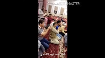 القارئ طه الموصلي في ضيافة إخوتنا الكرد في جامع دهوك الكبير