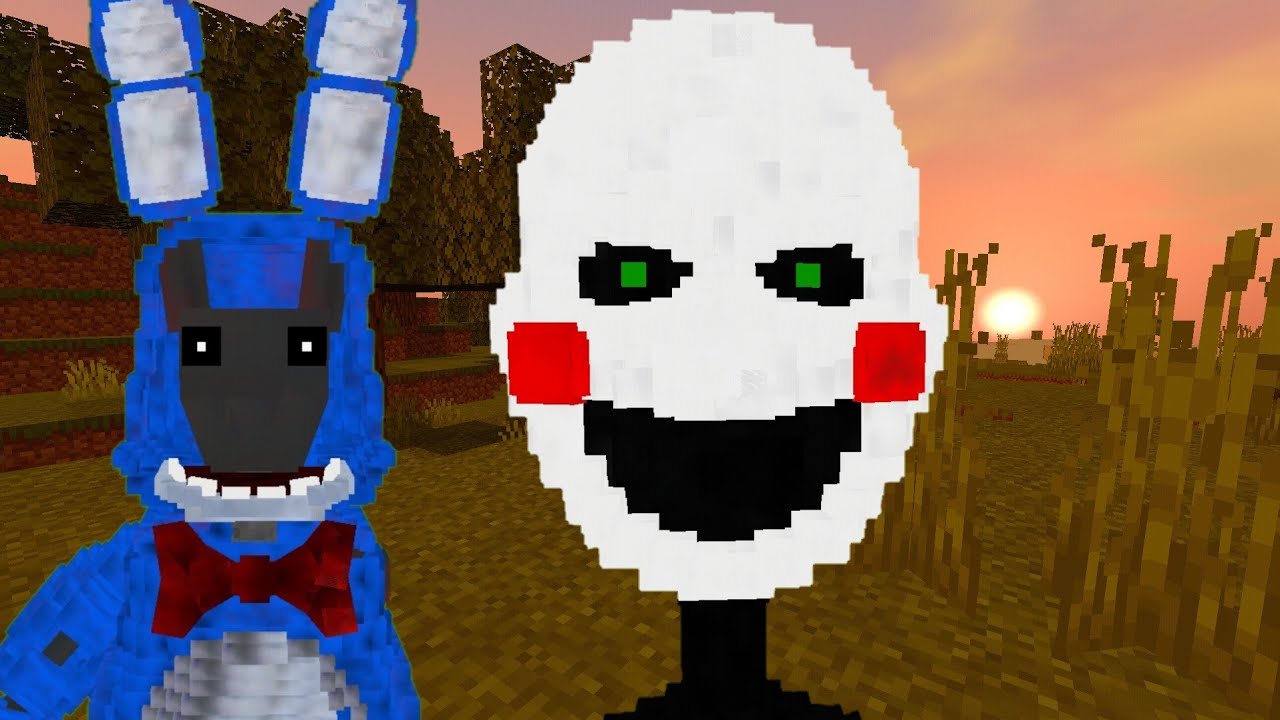 Fnaf 2 addon minecraft halloween edition