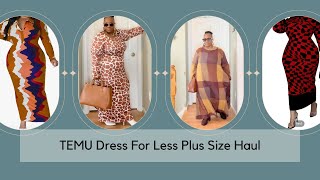 TEMU Plus Size TryOn Haul + Fall  Fashion Haul + Curvy Fashion + Is It A Scam?