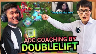 @doublelift Coaching me on ADC vs. @imaqtpie (ALL 3 CAMS!)