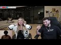 Corinna Kopf Pulls up on Adin Ross on Stream