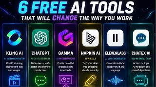 6 FREE AI Tools That Will Change The Way You Work
