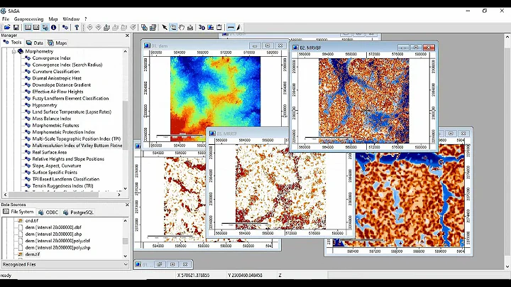 MRVBF and MRRTF from DEM in SAGA GIS