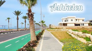 [4K] Beautiful Day in Ashkelon: Walking Tour, Israel Today