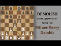 DEMOLISH The French Defense With The Milner-Barry Gambit