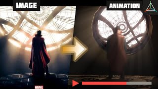 Turning Marvel Art into 3D Animation - Using My Phone (Prisma 3D 2.0.6) screenshot 4