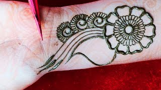 easy mehndi design for front hands || latest 2020 mehndi design || mehndi design ||henna design 2020