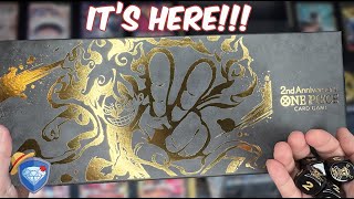 Japanese 2nd Anniversary Set OPENING!! | One Piece Card Game - YouTube