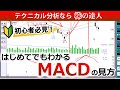 はじめてでもわかるMACDの効果的な見方【初心者必見】