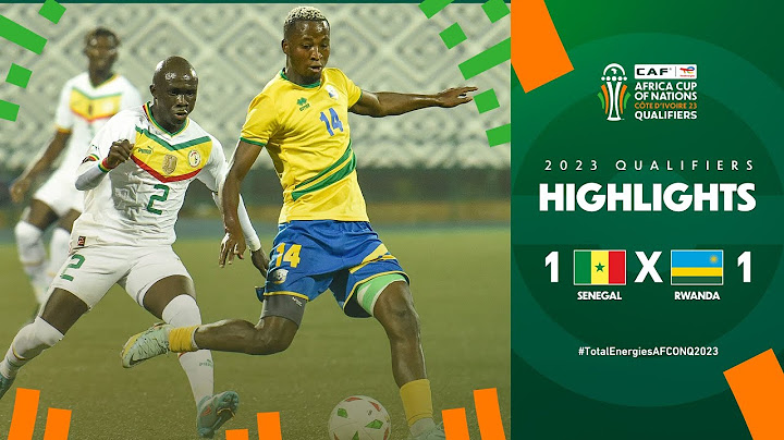 Senegal 🆚 Rwanda | Highlights - #TotalEnergiesAFCONQ2023 - MD6 Group L
