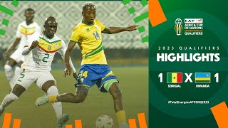 Senegal 🆚 Rwanda | Highlights - #TotalEnergiesAFCONQ2023 - MD6 Group L