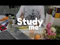 ✨🌻2 HOURS STUDY WITH ME🌤️| Pomodoro 25/5⏱️| fireplace sound🔥| calm ambience❄️