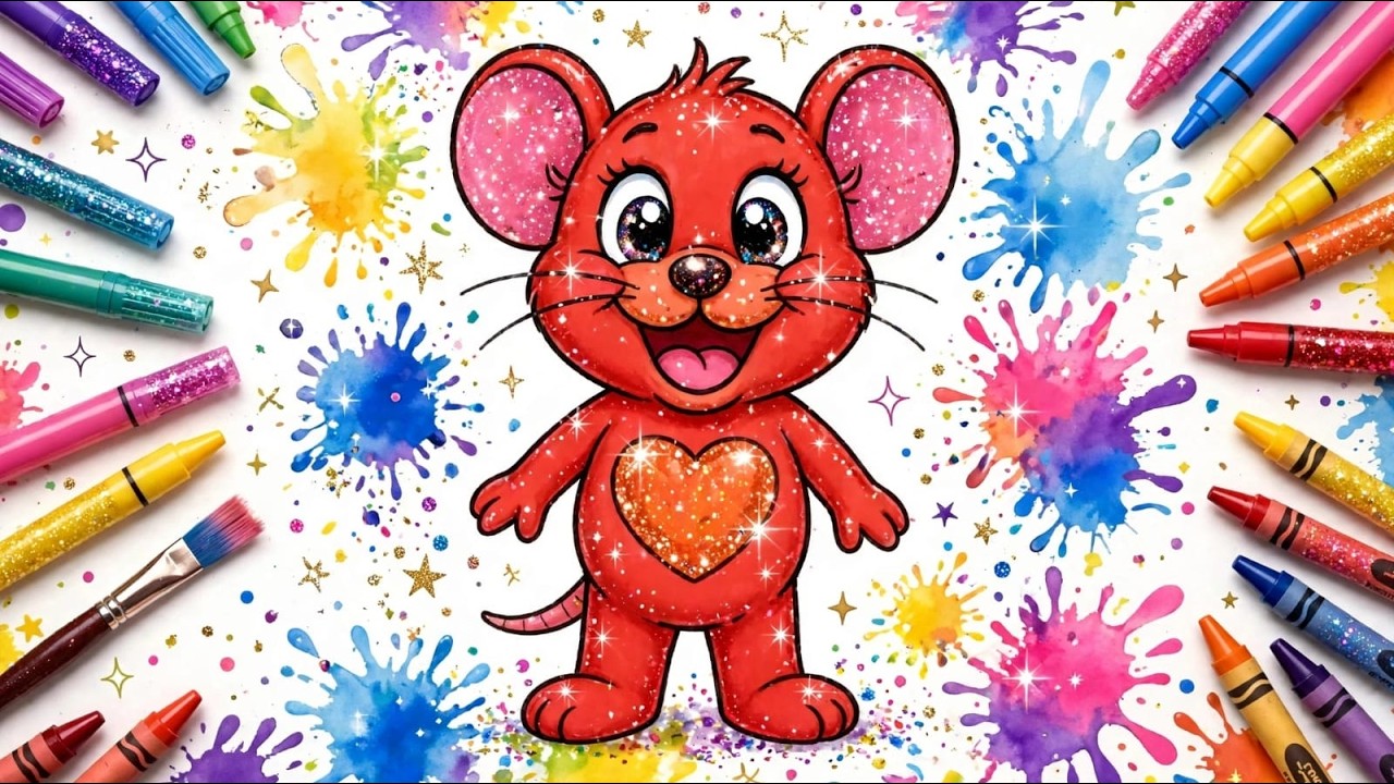 How to Draw Jerry | Easy Cartoon Drawing for Kids | Kids Art Studio ...