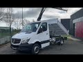MERCEDES SPRINTER 513 130CV BENNE GRUE HIAB POIDS LOURD 5 Tonnes Réf 22079