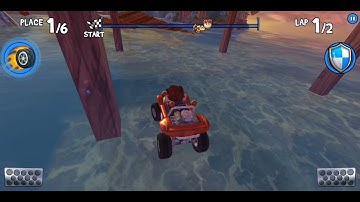 Beach Buggy Racing Sunshine Sprint Level 1 Walkthrough Paradise Beach | ST Warriors Gaming | STW