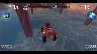 Beach Buggy Racing Sunshine Sprint Level 1 Walkthrough Paradise Beach | ST Warriors Gaming | STW
