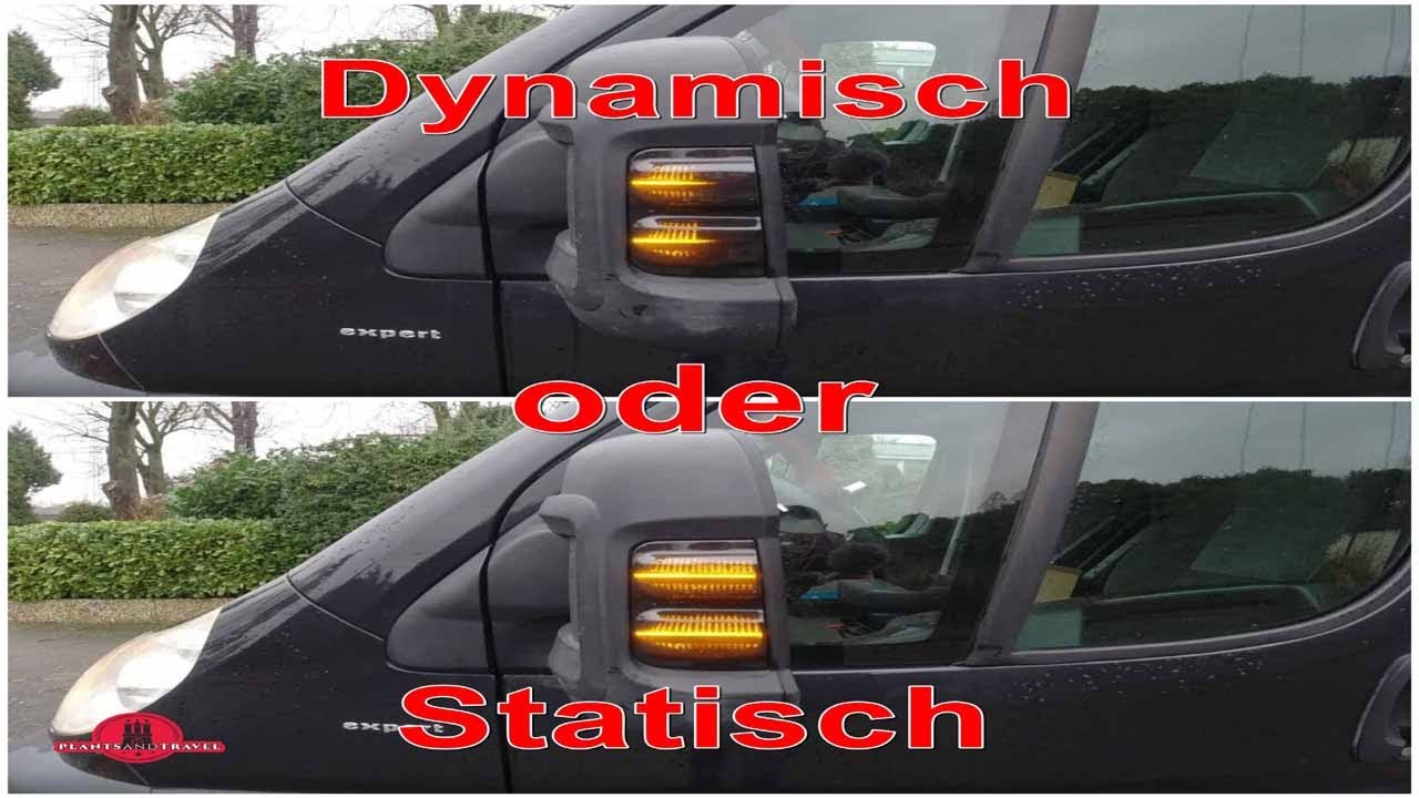 Fiat Ducato Spiegel Blinker Wechseln und LED Alternative