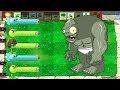 Plants vs Zombies - Gatling Pea vs Snow Pea vs Fire Repeater vs Zombie