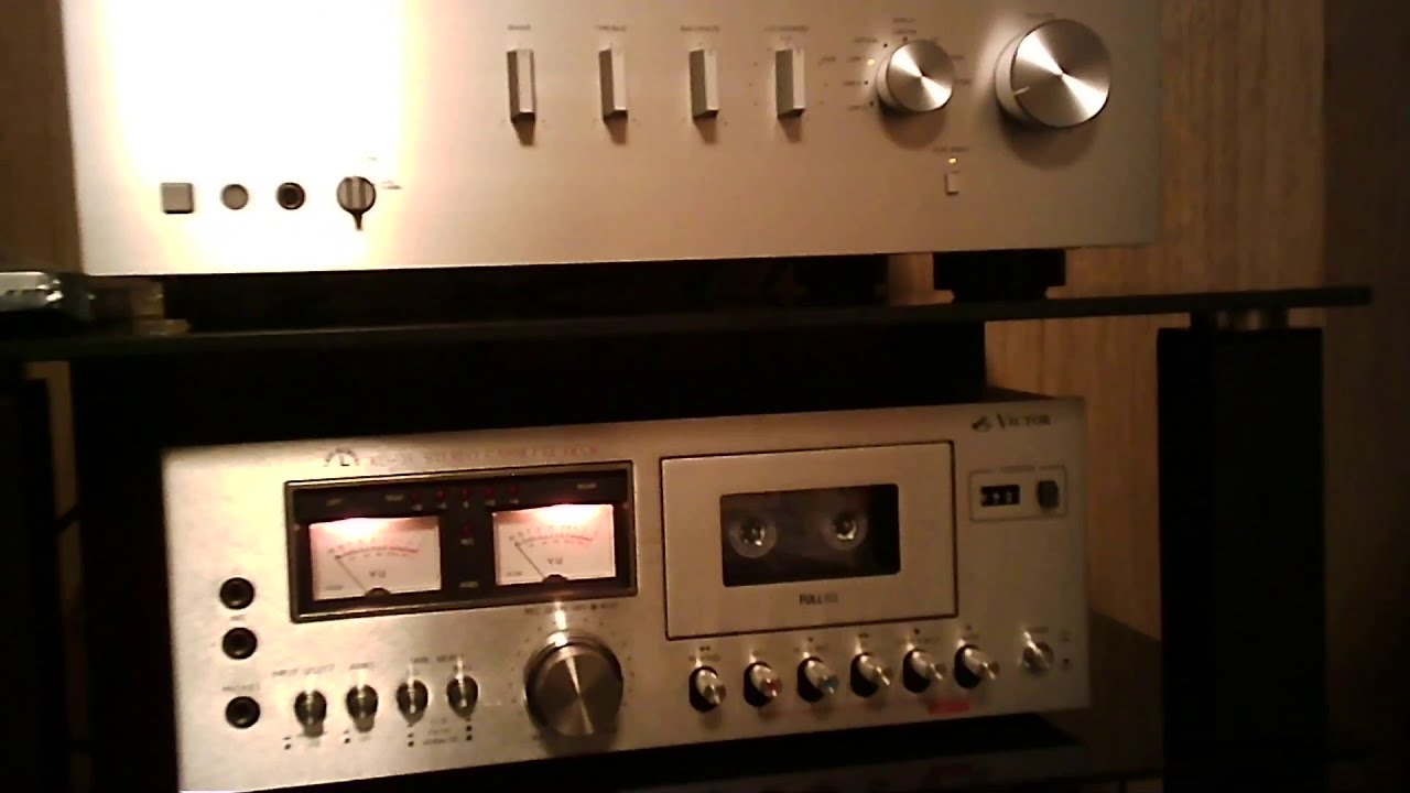 Victor KD-31 Cassette Deck JVC CD-1920 Vintage HiFi Review - YouTube