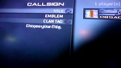 How to get R3 and L3 as your clan tag.