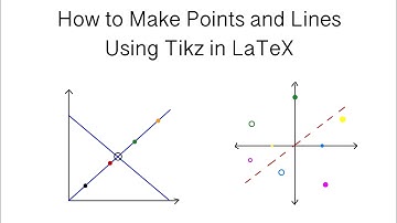 Tikz | How to Draw Points & Lines in LaTeX
