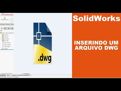 Vídeo: Como faço para converter um arquivo DWG para Solidworks?