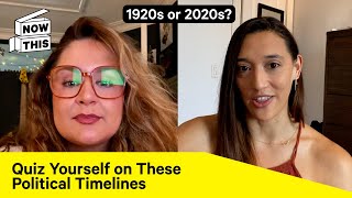 Did Political Events Happen in the 1920s or 2020s?