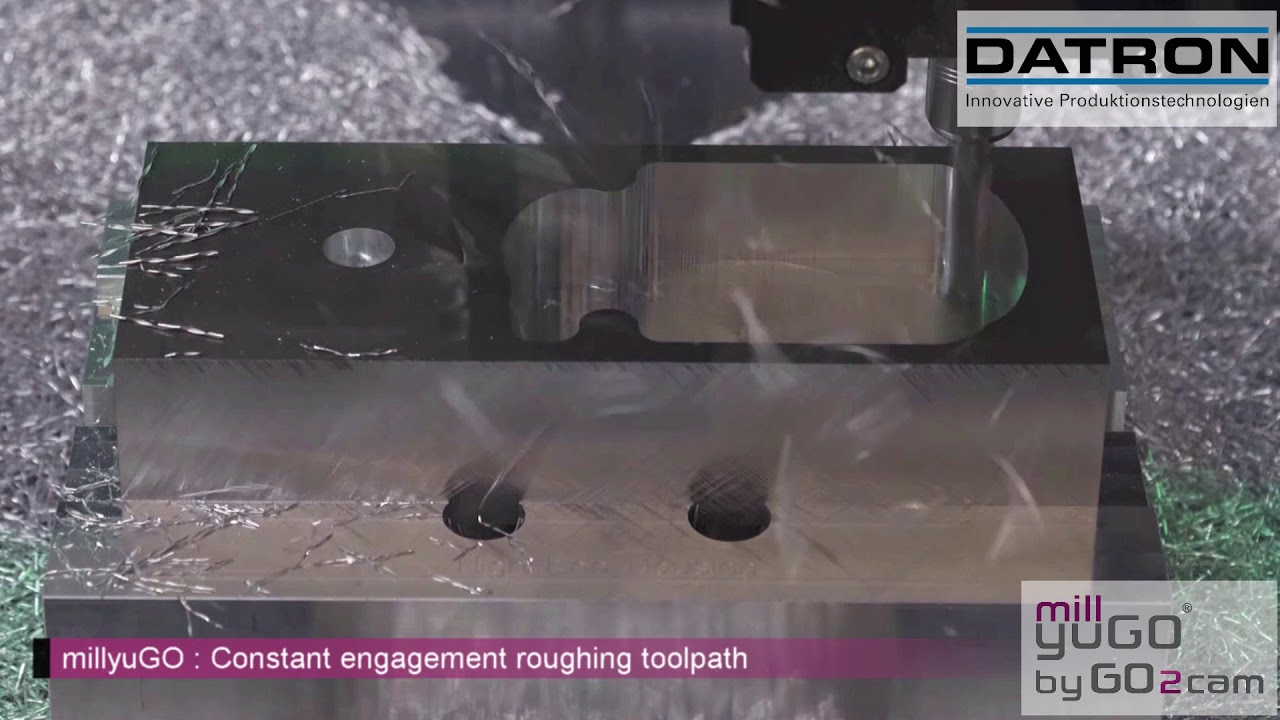 millyuGO in action on a Datron M8Cube