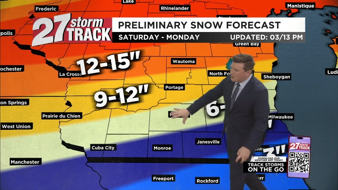 Heavy snow is on the way - YouTube