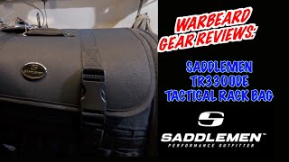 SADDLEMEN TR3300DE TACTICAL RACK BAG UNBOXING AND REVIEW
